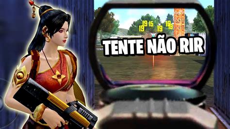 FREE FIRE TENTE NÃO RIR YouTube