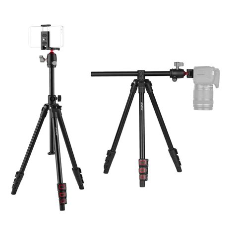 Cheap Andoer Q160h Portable Camera Tripod Horizontal Mount Professional Travel Tripod With 360