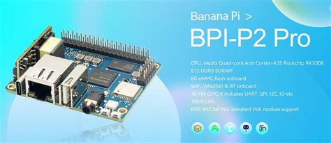 Banana Pi Bpi P2 Pro Rockchip Rk3308开发板启动及设置 知乎