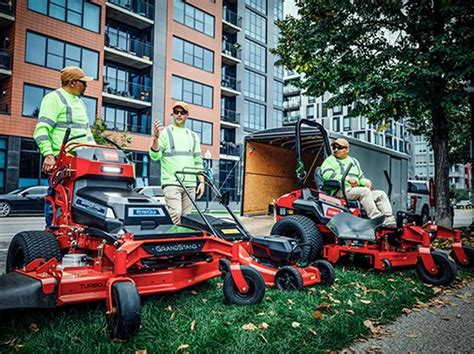 Toro Unveils New Grandstand Hdx Stand On Commercial Mower For 2023