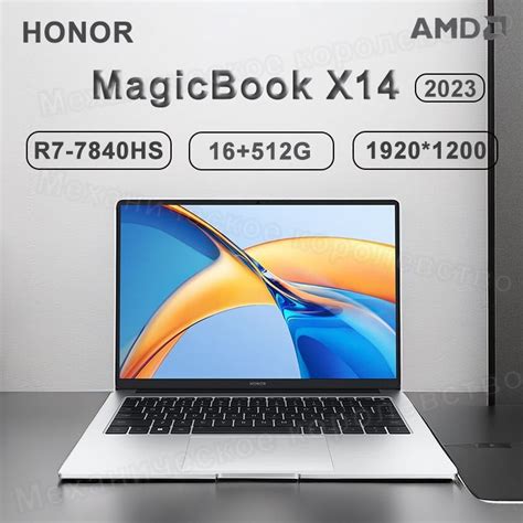 Ноутбук Honor MagicBook X 14 Pro, светло-серый купить по низкой цене ...