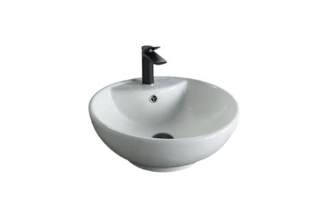 Накладная раковина Gid N9001 45х45 белая круглая, цвет белый 51101 ...