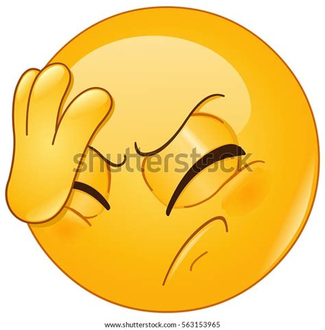 723 Face Palm Emoji Images, Stock Photos & Vectors | Shutterstock