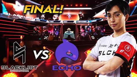 GRANDE FINAL DO MUNDIAL BLACKLIST Vs ECHO M4 World Championship