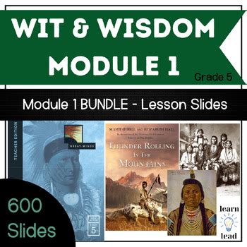 Wit Wisdom Grade Module Cultures In Conflict Bundle By Learn To Lead