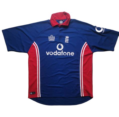 Soccer Jersey England Cricket National Team 2003 World cup jersey ...