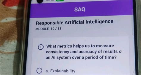 Saq Responsible Artificial Intelligence Studyx