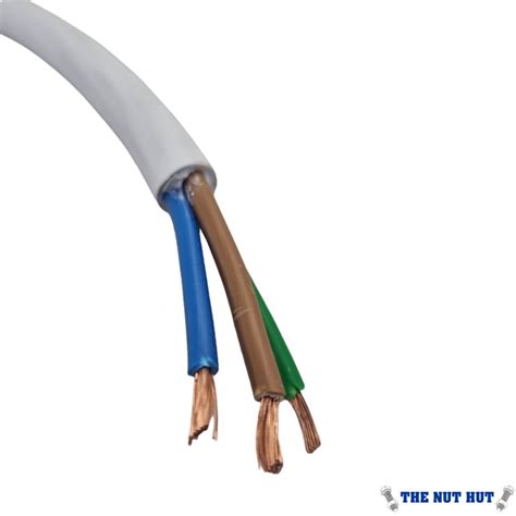 Cabtyre Cable 1mm 3core Wite The Nut Hut