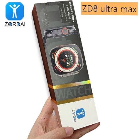 Zd Ultra Max Rel Gio Inteligente Masculino Chamada Bluetooth Liga De