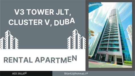 V3 Tower Jlt Cluster V Dubai Youtube