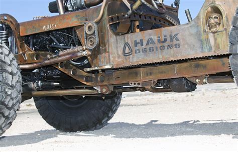 Jeep Rock Rat From Hauk Designs Looks Like A Vehicle Out Of Mad Max