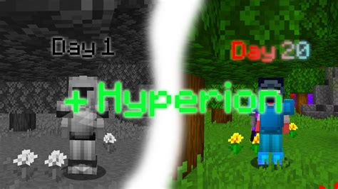 How I Got Hyperion In 20 Days 1 Month To Get Hyperion Hypixel