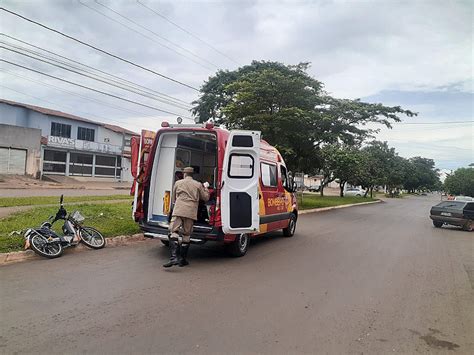 Colisão entre carro e bicicleta deixa uma criança ferida no Setor