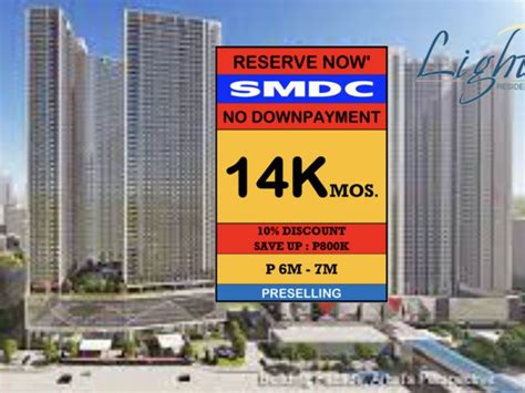 Smdc Light Residences Condo For Sale In Mandaluyong City Boni Mrt