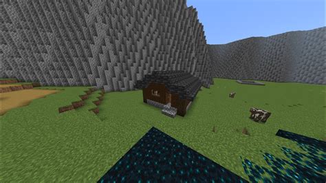 Building A Ranch Style House In The Haunted House Biome In My Survival