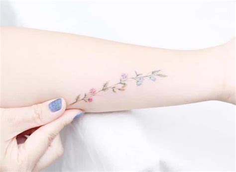 Pastel Tattoos By Mini Lau Are A Whimsical Way To Adorn The Skin