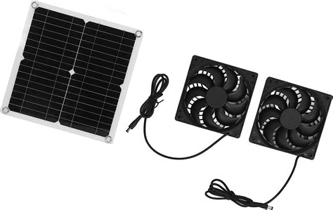 Tnfeeon Solar Panel Fan Kit Solar Panel Fan Kit Solar Panels 20w High Conversion