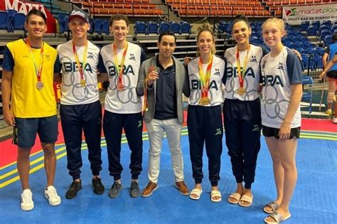 Taekwondo De S O Caetano Conquista Quatro Das Nove Medalhas Do Brasil