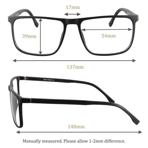 Men S Multifocal Progressive Reading Glasses Full Tr90 Frame Diopter Eyewear Presbyopic