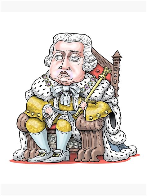 "King George III" Poster for Sale by MacKaycartoons | Redbubble