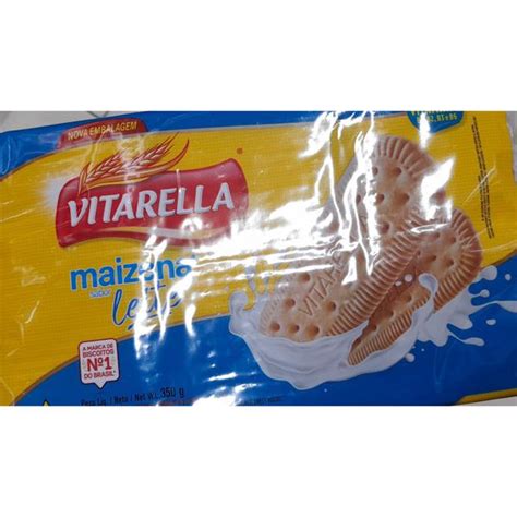 Biscoito Fortaleza Maizena 350G Leite Supermercado Mais Perto