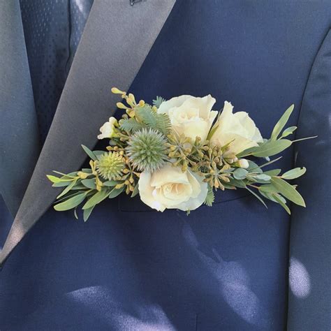 What Is A Pocket Square Boutonniere Flower Magazine