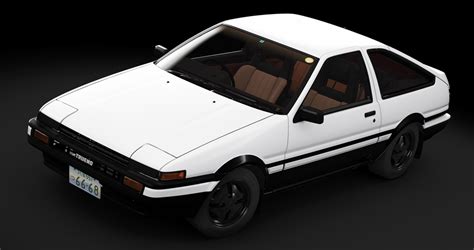 Rp Toyota Sprinter Trueno Gt Apex Ae86 First Generation 3door Stock Base