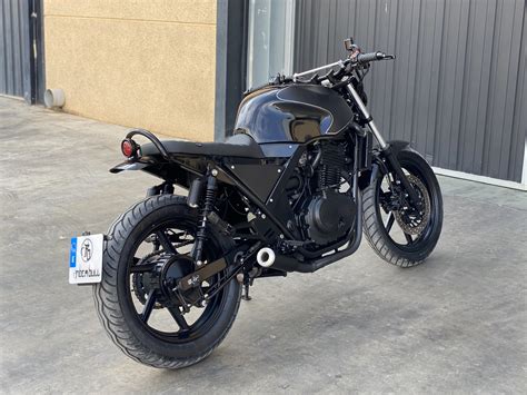 Honda Cb Restauraci N Y Actualizaci N Estilo Scrambler Fiber Bull