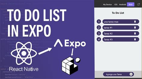 Aprende A Hacerlo Usando React Native En Expo Dev Youtube
