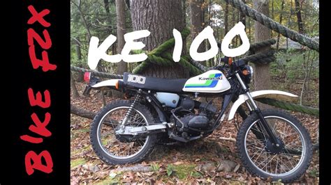 Kawasaki Ke100 Project Intro Youtube