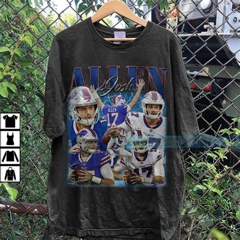 Vintage Josh Allen Shirt Sweatshirt Hoodie Football Shirt Classic