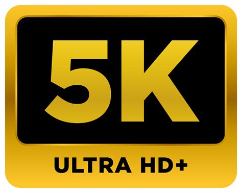 Video Resolution 5k Icon 23221049 PNG