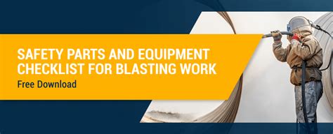 Abrasive Blasting Checklist Finishing Systems