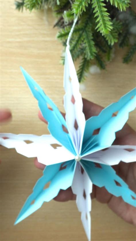 How To Make Paper Snowflake Christmas Snowflake ️ Christmas Crafts