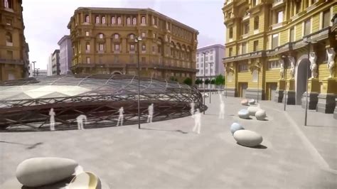 Linea 1 Della Metropolitana Di Napoli Rendering Stazione Duomo Youtube