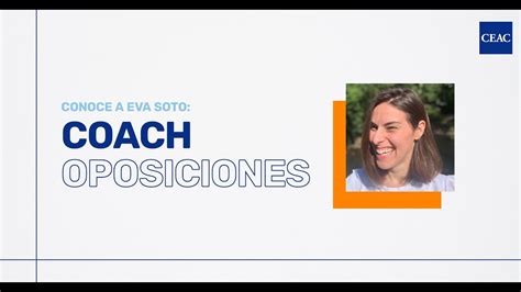 Conoce La Figura Del Coach De Oposiciones CEAC OPOSICIONES YouTube