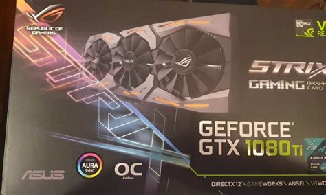 GTX 1080 ti STRIX GAMING OC edition