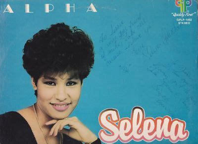 Very Rare Selena Y Los Dinos Alpha Autographed