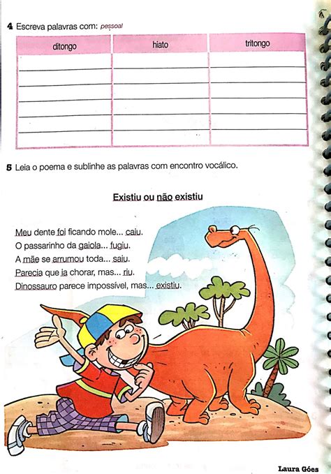 Encontros Vocálicos 3 Ano
