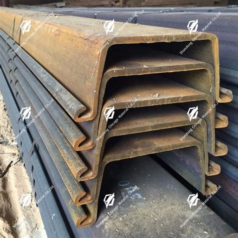 Hot Rolled Interlocking Larsen U Type Sheet Piling Sy S Gp Sy