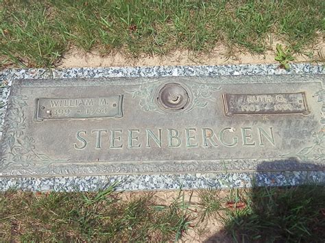 William Morris Steenbergen Memorial Find A Grave