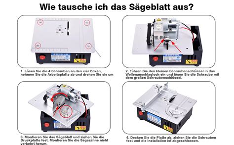 Ticfox Mini Tischkreiss Ge W Klein Tischkreiss Ge Gang Netzteil