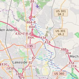 Interactive Map of Hanover County, Virginia High School Title 1 Status