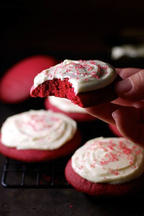 Red Velvet Cookies | RecipeTin Eats