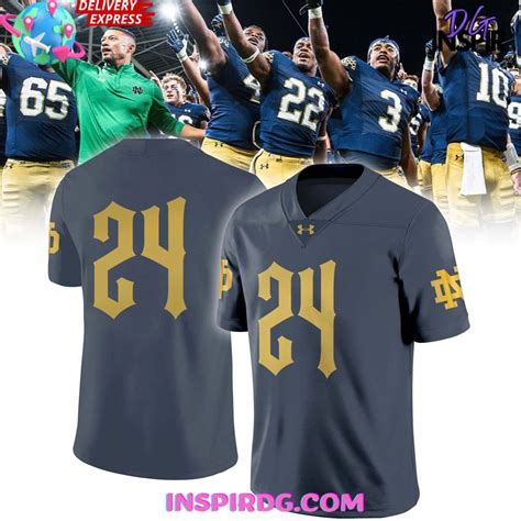 Notre Dame Shamrock 2024 Limited Edition Football Jersey - InspirDG