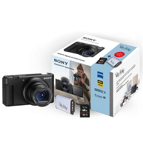 Sony ZV1 Special Edition mit PH 64GB SHDC und Akku NP-BX1 online ...