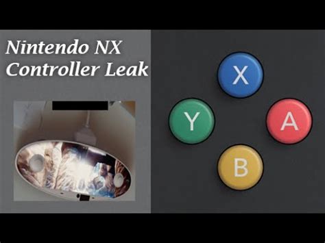 Leaked Nintendo Nx Controller Youtube