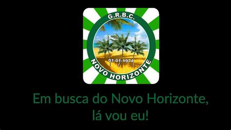 Em Busca De Novo Horizonte L Vou Eu Samba Enredo Concorrente Bloco