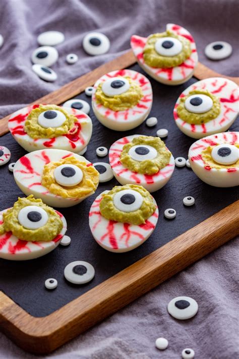 Eyeball Deviled Eggs Recipe Happy Foods Tube