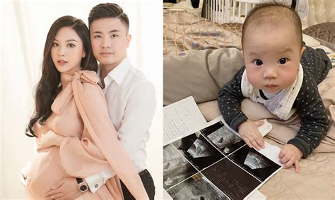 Con trai mới 8 tháng hot girl Vũ Ngọc Châm đã mang bầu lần 2 được 5 tuần